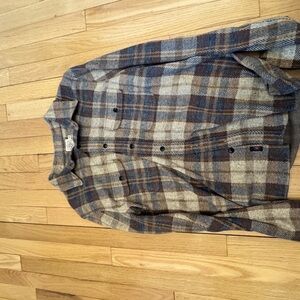 Faherty Plaid Button-Up Shirt